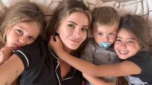 La China Suárez cocinó junto a sus hijos y causó ternura en sus seguidores