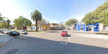 Bv. Lehmann y Pellegrini, donde se llevará a cabo el festejo del mes de las infancias de Punto Lehmann