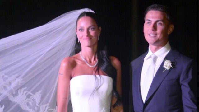 Este fue el extravagante menú del casamiento de Oriana Sabatini y Paulo Dybala