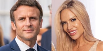 Los picantes comentarios de Luciana Salazar para Emmanuel Macron y los franceses: "Quedaron calientes"