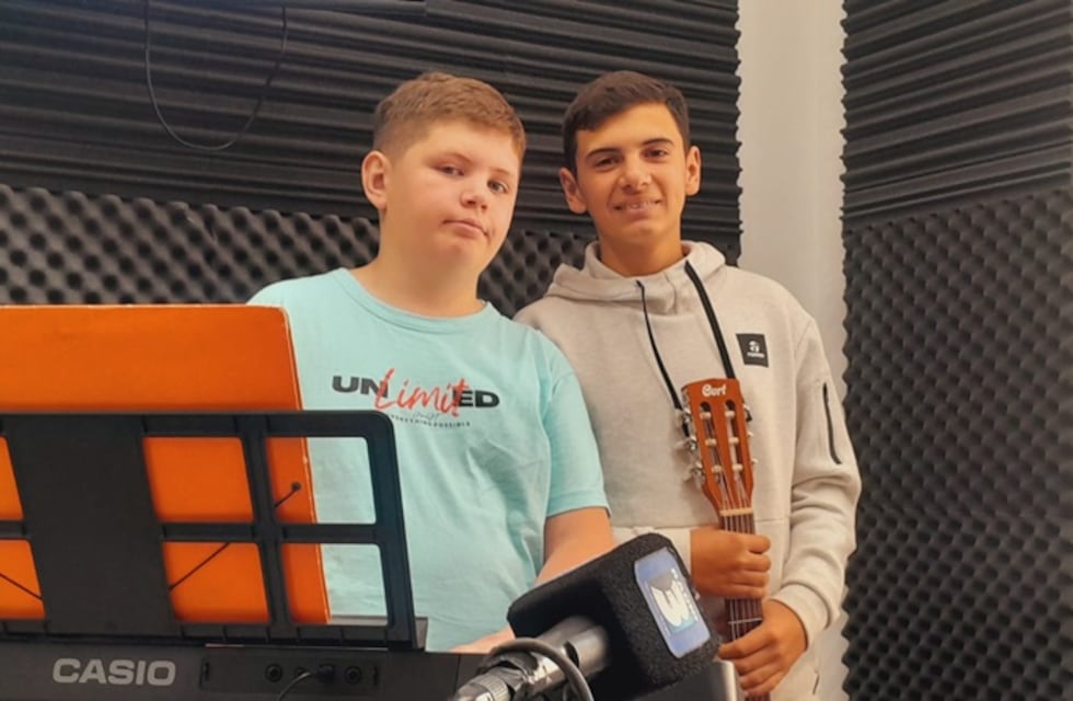 Los hermanos Donato y Lorenzo López, el dúo “Marea”: tienes 15 y 12 años y contaron su historia