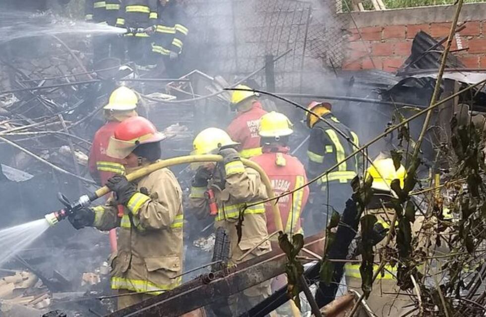 Salteño intentó quemar un panal de abejas pero prendió fuego su casa