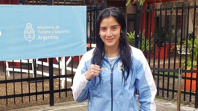 "Voy a cumplir mi sueño". Anunció la cordobesa Dayana Sánchez y compartió su foto vestida con la ropa de la delegación olímpica argentina. (@dayanasanchez515)