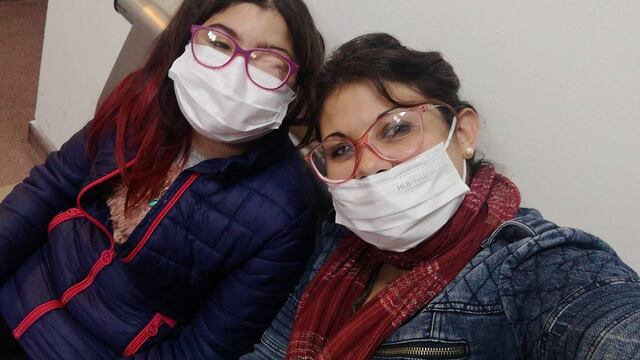 Cynthia, es madre de la niña marplatense que atraviesa una dura enfermedad