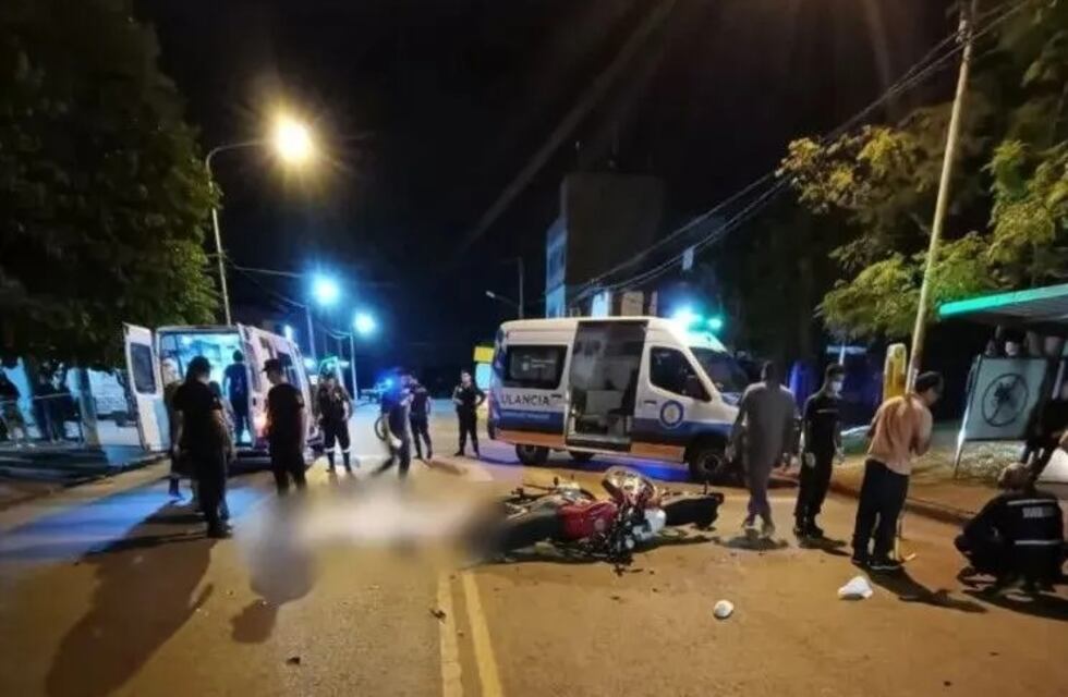Imputaron por homicidio culposo agravado a un motociclista en Puerto Iguazú