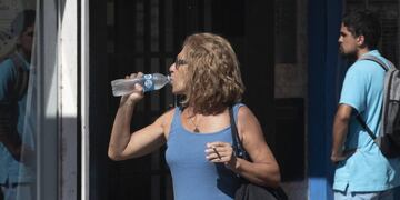 Altas temperaturas para este mediodía en Coronel Rosales.