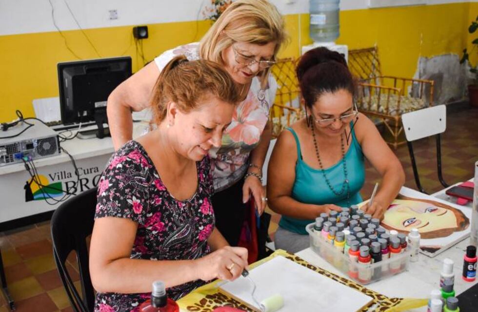 Seminario de pintura en Cura Brochero