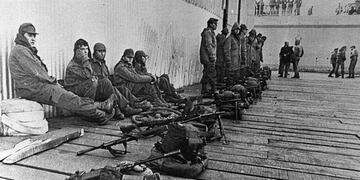 Soldados de Malvinas. Foto ilustrativa.