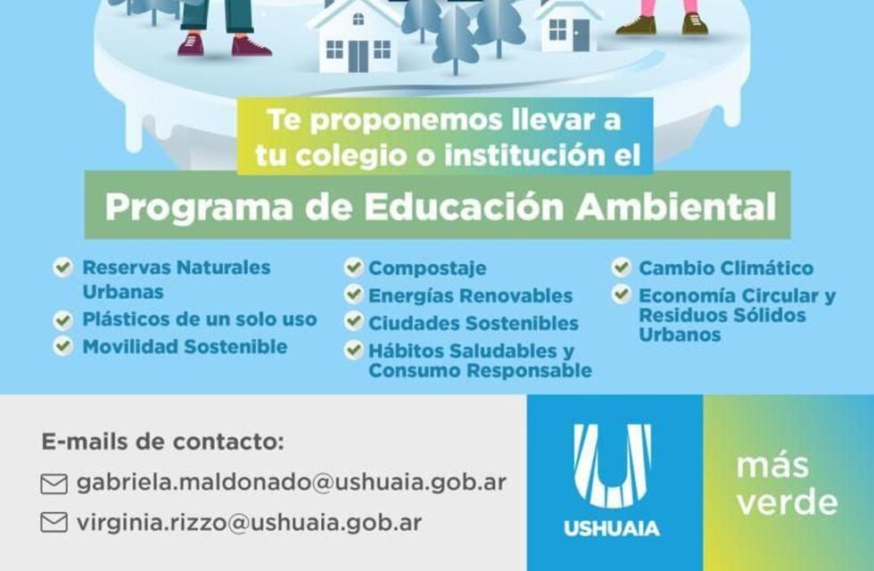 El Programa de Educación Ambiental Municipal llegó a 2.500 alumnos