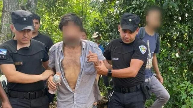 Encuentran a un hombre desaparecido en El Soberbio tras intensa búsqueda.