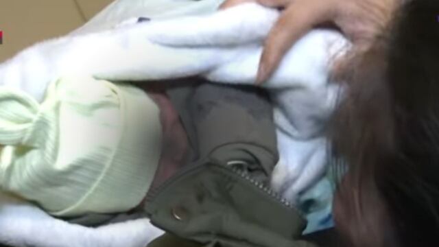 La Sargento Liza Garcés ayudó a una madre a dar a Luz.