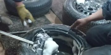 Partieron de Posadas con contrabando de neumáticos y cayeron en Corrientes.