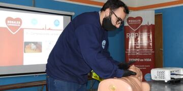 Se realizan capacitaciones de RCP organizadas por la dirección de Deportes