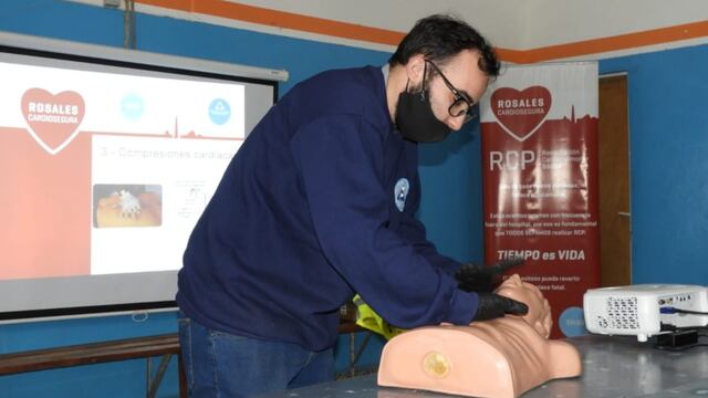 Se realizan capacitaciones de RCP organizadas por la dirección de Deportes