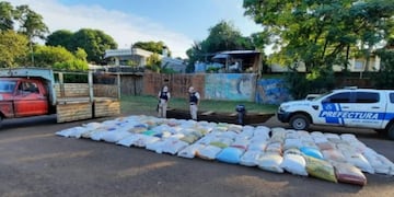 Contrabando de soja en Misiones: incautan un cargamento de 4,5 toneladas y detienen a dos hombres en El Soberbio