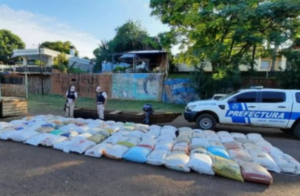 Contrabando de soja en Misiones: incautan un cargamento de 4,5 toneladas y detienen a dos hombres en El Soberbio