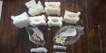 Un alvearense intentó enviarle dentro de panes de jabón marihuana y pastillas a un familiar que está preso en San Rafael.