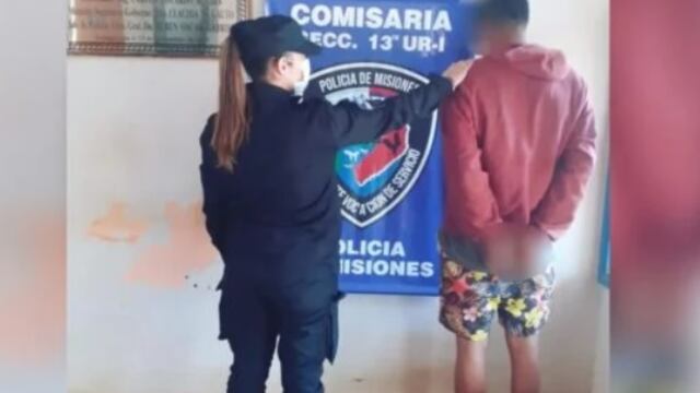 Sustrajo el teléfono de su ex pareja y terminó detenido.