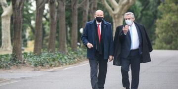 Omar Perotti se reunió con Alberto Fernández para debatir sobre el sistema de salud en Santa Fe