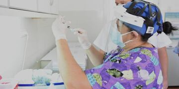 vacunación en Rafaela