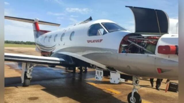 Secuestran millonario cargamento de divisas en un avión.