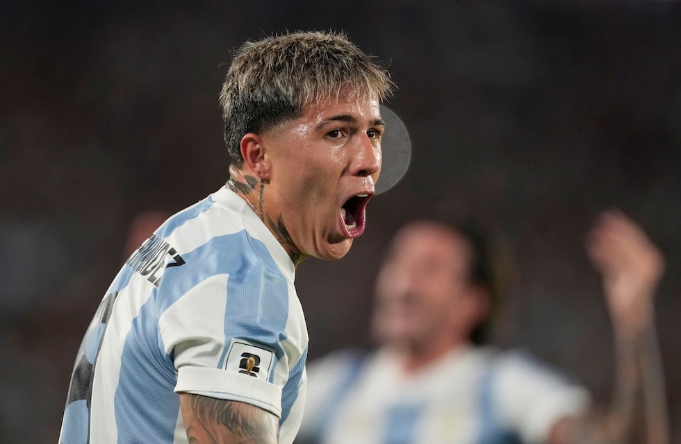 Argentina vs Brasil: así fue el adorable momento de Enzo Fernández con sus hijos