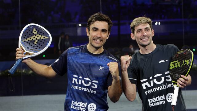 El brasileño Lima y el argentino Stupaczuk se consagraron en el Arena Aconcagua de Mendoza. (Prensa Premier Pádel Mendoza)