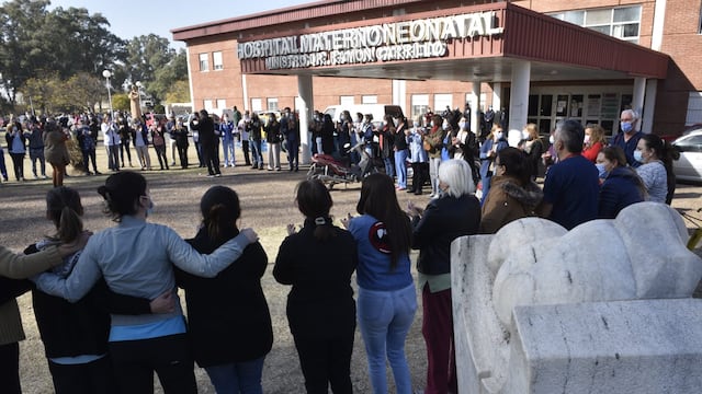 Personal de salud se autoconvocó para pedir apoyo y solidaridad con los profesionales no involucrados en la causa.