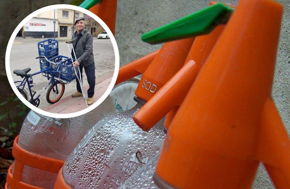 Con más de 70 años, adaptó su bicicleta para vender soda en Córdoba y dejó un efusivo mensaje