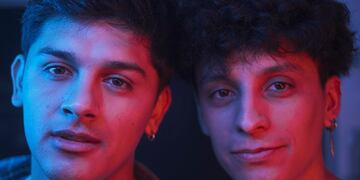 Facundo García y Nicolás Valdi. (Gentileza prensa/LESPOSITO).