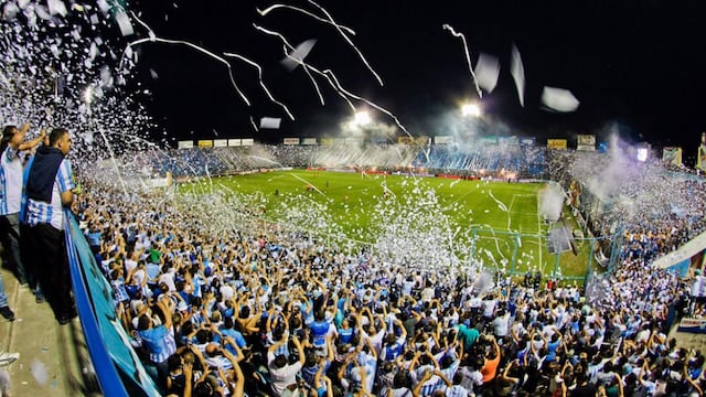 Así explotaba el estadio de Atlético Tucumán el domingo.