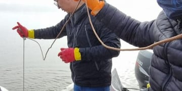 Relevamiento científico en el río Gualeguaychú