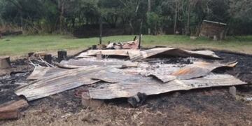 Puerto Esperanza: sexagenario falleció tras incendio en su vivienda.