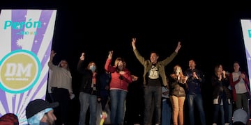 Elecciones 2021 en Tandil: el Frente de Todos realizó el cierre de campaña