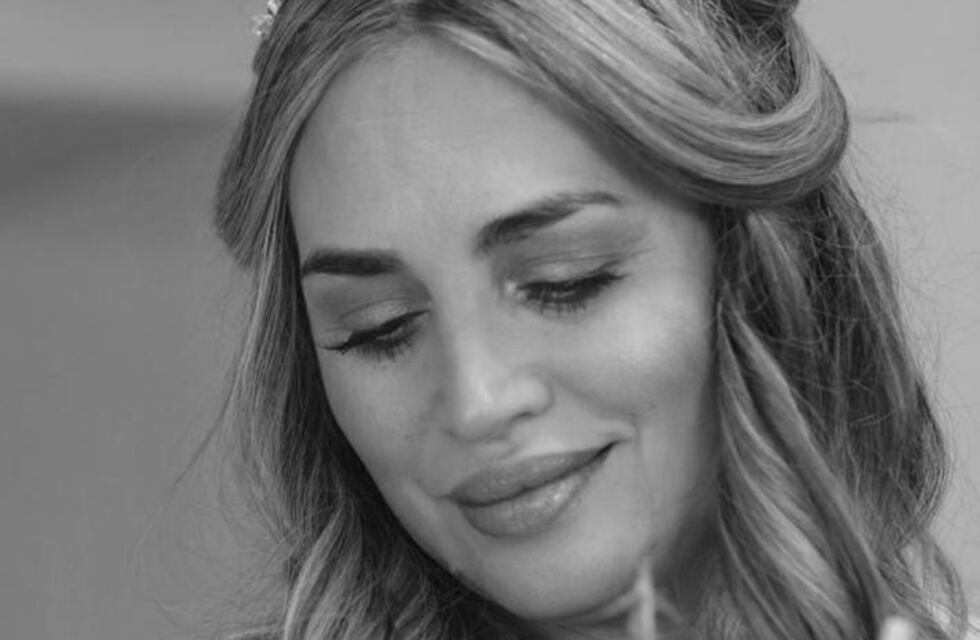 La primera foto de Belén Francese vestida de novia