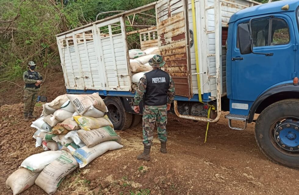 Secuestran soja sin aval aduanero en El Soberbio