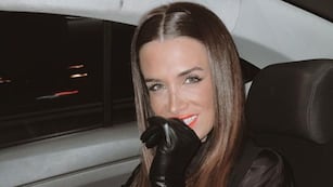 Camila Homs y una publicación en medio de los rumores de embarazo.