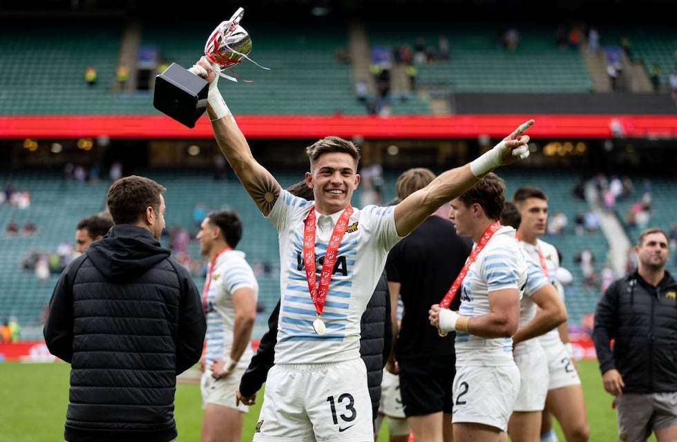 Batacazo de los Pumas 7s en Londres: vencieron a Fiji y se llevaron el tercer título de la temporada