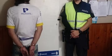Hugo Allende (50) atacó a su pareja durante una discusión