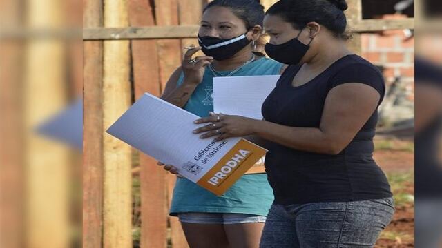 Nuevas entregas de escrituras en Pozo Azul y El Soberbio.