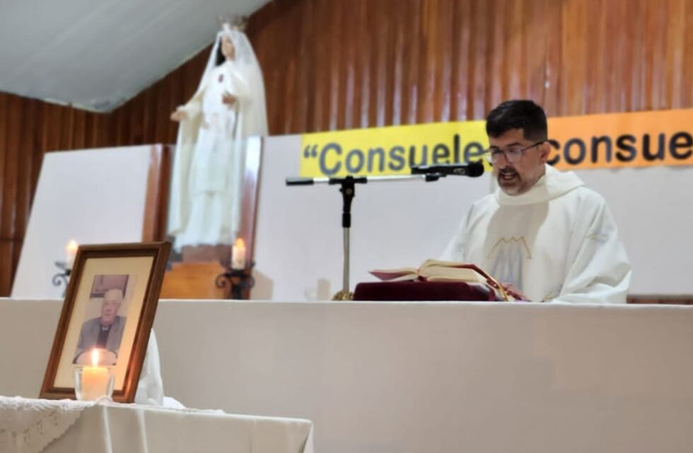 El Padre Sergio celebró la eucaristía recordando los 5 años del fallecimiento del Padre Juan Vidotto