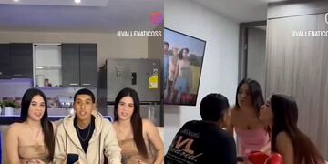 La historia viral de dos gemelas embarazadas de la misma persona.