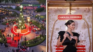 Dónde está el enorme Árbol de Navidad de Carolina Herrera en Buenos Aires