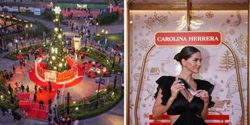 Dónde está el enorme Árbol de Navidad de Carolina Herrera en Buenos Aires