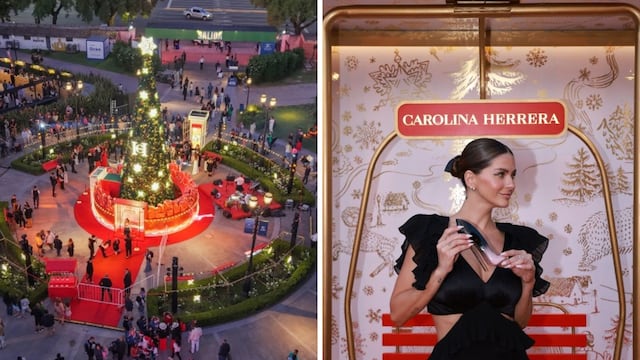Dónde está el enorme Árbol de Navidad de Carolina Herrera en Buenos Aires