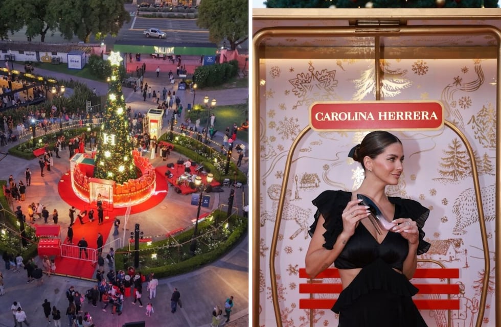 Dónde está el enorme Árbol de Navidad de Carolina Herrera en Buenos Aires
