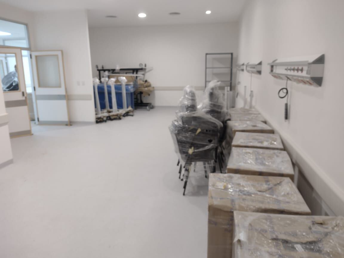 Llevan el equipamiento al nuevo Hospital de Rafaela