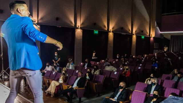 El intendente autorizó los espectáculos con público pero cumpliendo estrictos protocolos sanitarios. Gentileza Municipalidad de San Martín