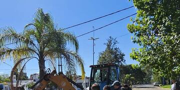 Azcué dice que las roturas de caños se debe a la falta de mantenimiento por años que ha tenido la red.