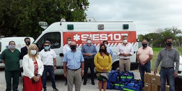 Entrega de ambulancias para Rafaela